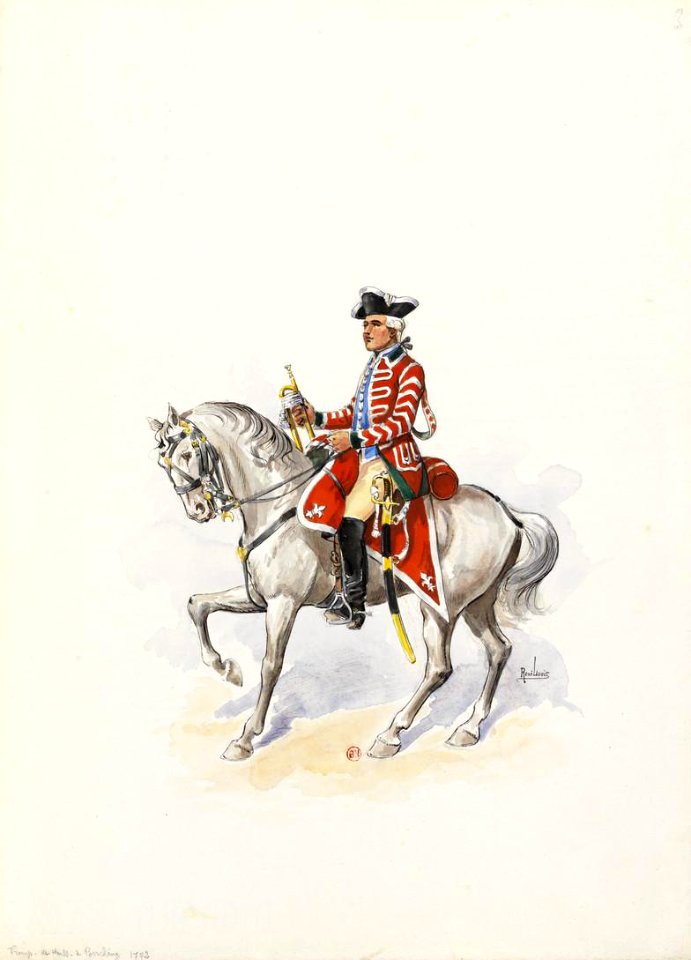 1772 - Trompette des Hussards de Bercheny (3)