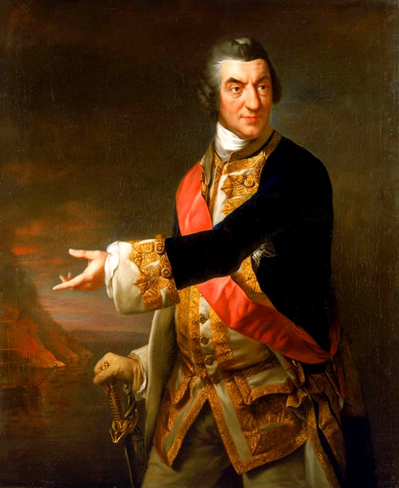 Richard Brompton - Portrait of Admiral Sir Charles Saunders - WGA03238
