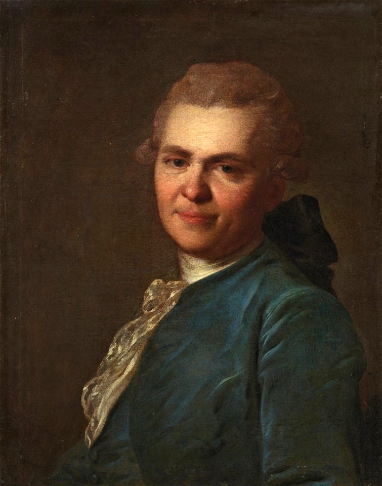 Unknown man in blue by Rokotov (GTG)