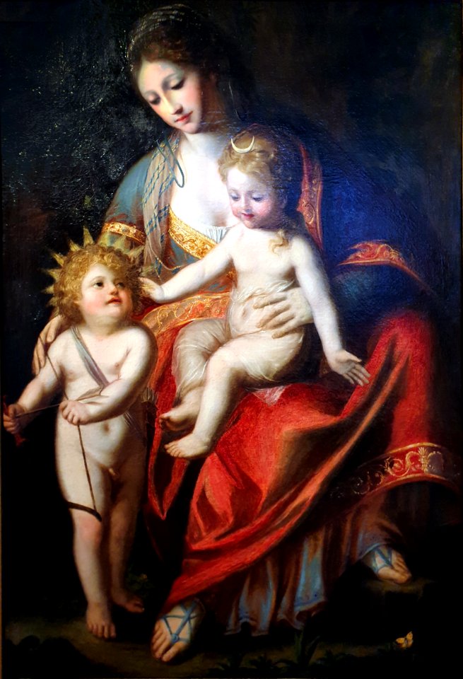 1769 Mengs Latona mit ihren Kindern Apoll und Diana Historisches Museum Bamberg anagoria