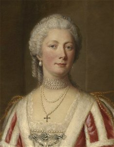 Hester (nee Grenville) Countess of Chatham (1721-1803) (cropped). Free illustration for personal and commercial use.