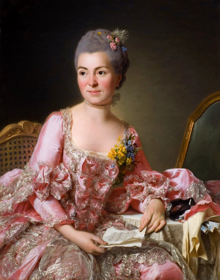 The artist Marie Suzanne Giroust