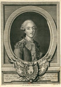 Portrait of Charles X as Count of Artois - Cathelin 1773