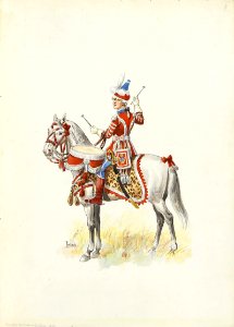 1772 - Timbalier des Hussards de Bercheny (2)