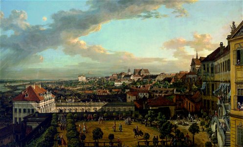 Bellotto View of Warsaw from the Royal Castle