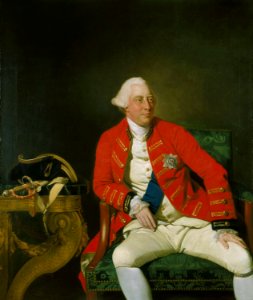 King George III of England by Johann Zoffany. Free illustration for personal and commercial use.