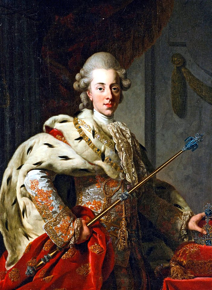 Christian VII 1772 by Roslin