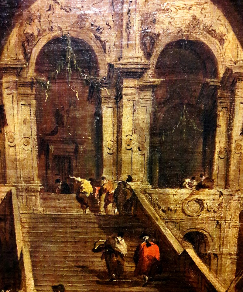 Guardi Palace steps (detail) 01