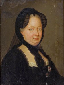 Maria Theresia in Witwentracht c1770