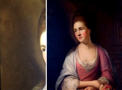 Hickey, Thomas - Lady with a Mask, 18th Cent