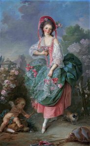 Mademoiselle Guimard as Terpsichore, by Jacques-Louis DavidFXD