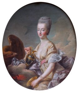 Marie Antoinette dauphine Hébé Drouais Chantilly