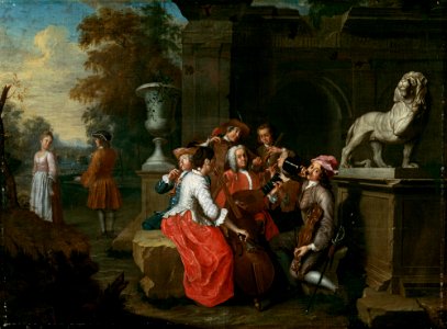 Peter Jacob Horemans - Konzert im Garten - G 605 - Lenbachhaus