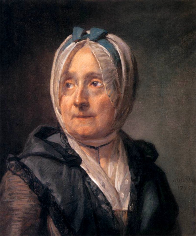 Jean Siméon Chardin - Madame Chardin - WGA04788
