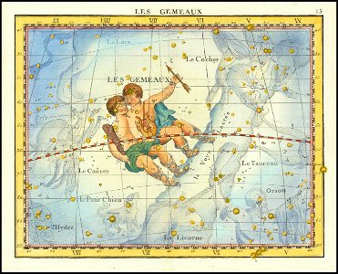 1776 - John Flamsteed - Les Gemeaux (Gemini)