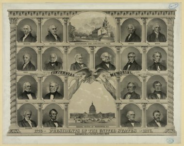 1776 presidents of the United States - 1876 LCCN2003674776