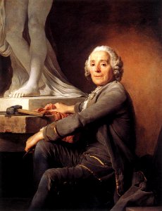 Joseph Duplessis - Christophe Gabriel Allegrain, Sculptor - WGA06874