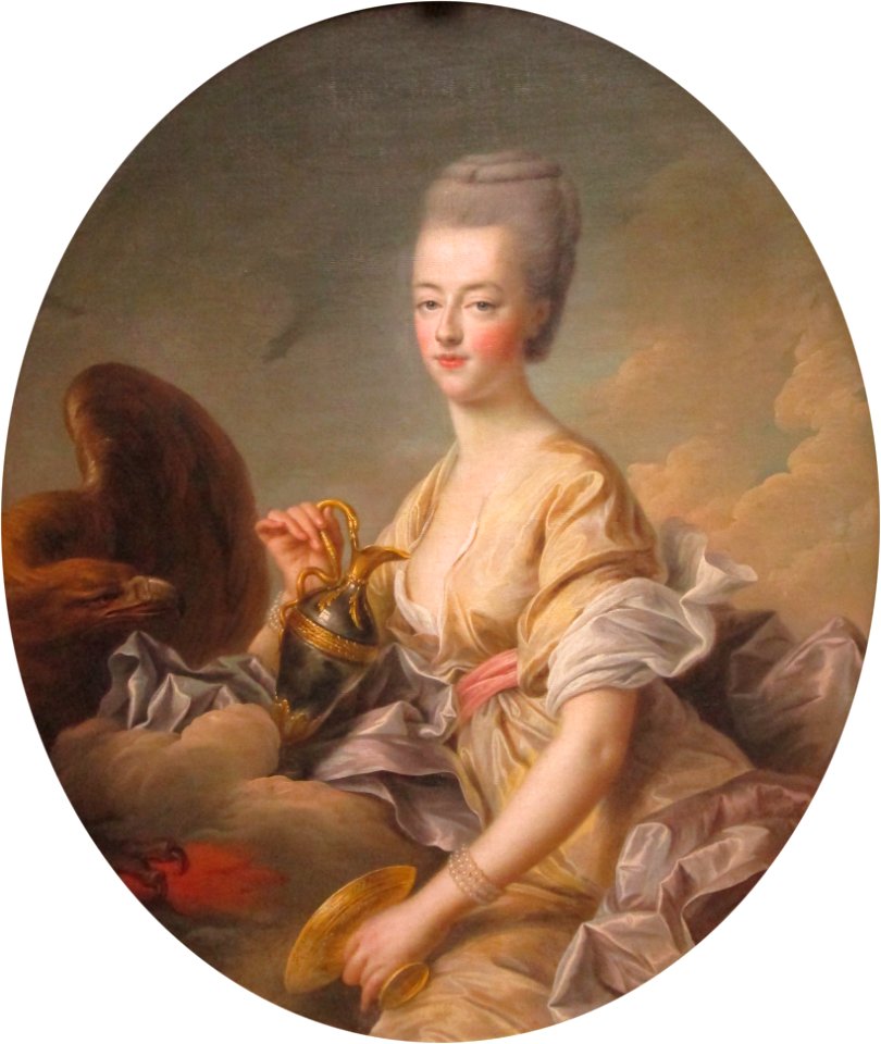 François-Hubert Drouais, Madame la Dauphine Marie-Antoinette, en Hébé (1773)