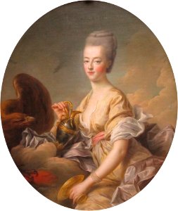 François-Hubert Drouais, Madame la Dauphine Marie-Antoinette, en Hébé (1773)
