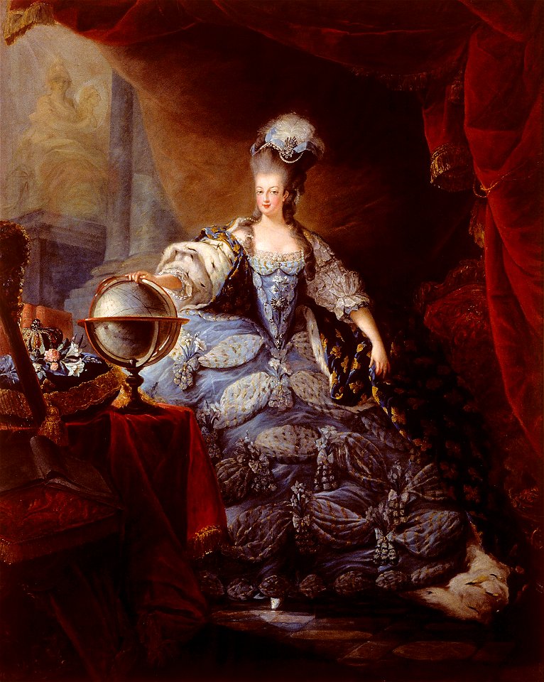 Gautier-Dagoty - Marie-Antoinette, 1775