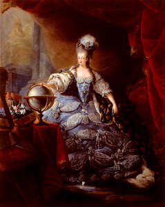 Gautier-Dagoty - Marie-Antoinette, 1775
