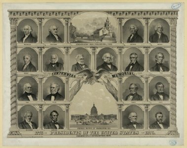 1776 presidents of the United States - 1876 LCCN2003674776