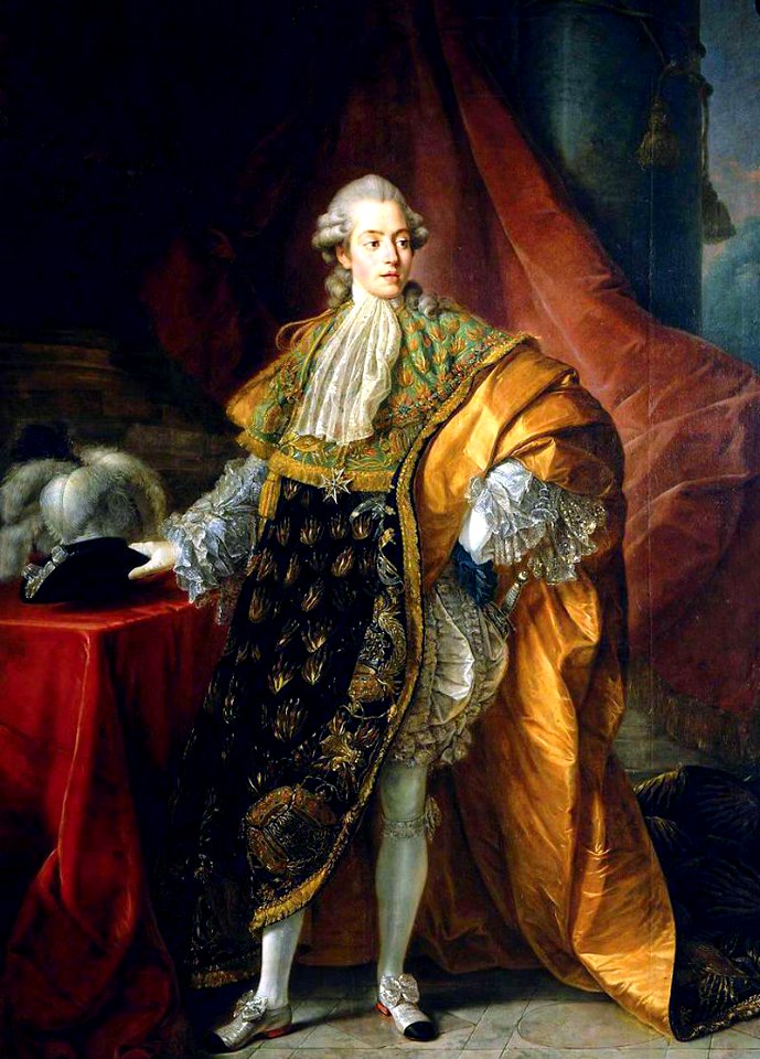 Callet - Charles-Philippe de France, comte d'Artois (futur roi Charles X)