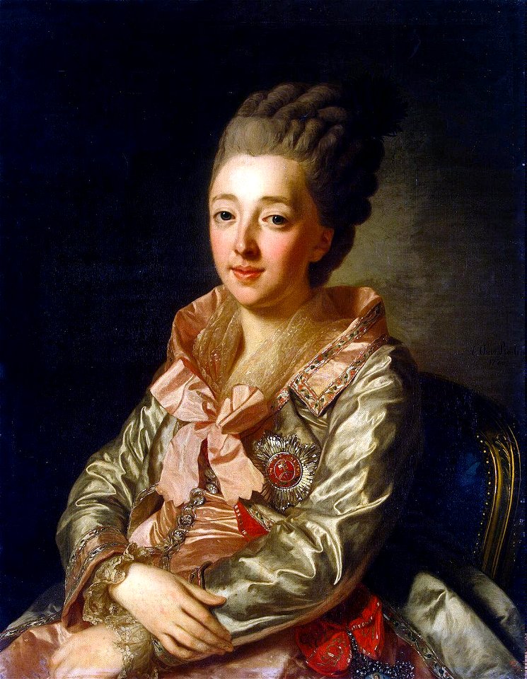 Natalia Alexeievna by A.Roslin (1776, Hermitage) - WGA20066