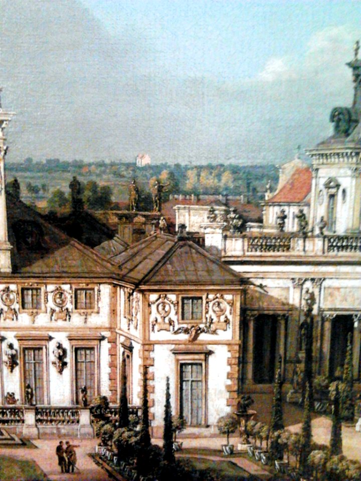 Bellotto Wilanów Palace (detail)