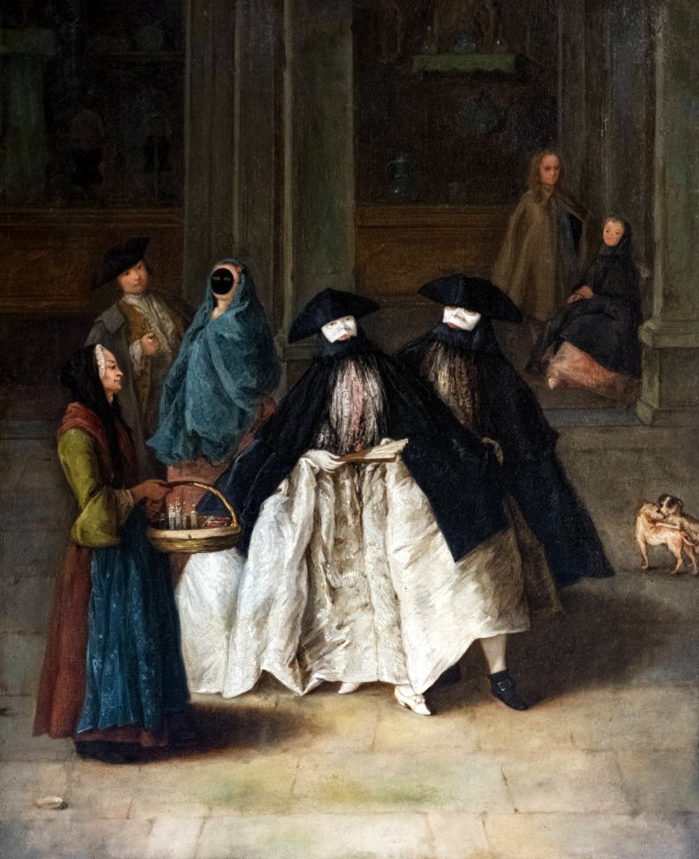 Ca' Rezzonico - La venditrice di essenze - Pietro Longhi
