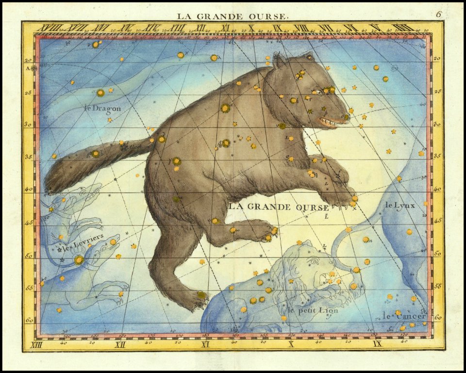 1776 - John Flamsteed - La Grande Ourse (Ursa Major)
