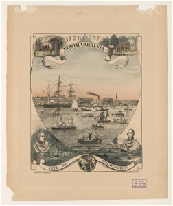 1776-1876 North Carolina. City of Wilmington LCCN2003690908