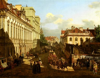 Bellotto Miodowa Street in Warsaw 01