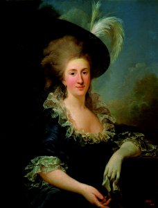 Hanna Teafilija Patockaja (Sapieha). Ганна Тэафілія Патоцкая (Сапега) (M. Bacciarelli, 1780)