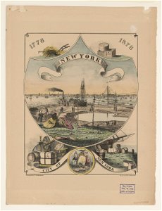 1776-1876 New York. City of New York LCCN2003690907