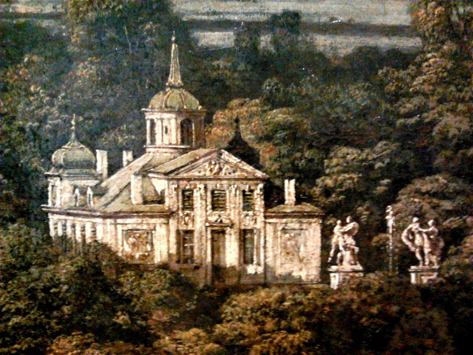 Bellotto View of Ujazdów (detail) 05