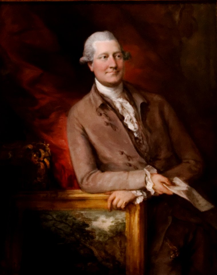 Thomas Gainsborough - Portrait of James Christie