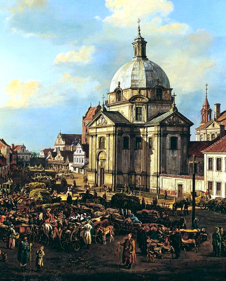 Bellotto New Town Market Square (detail)