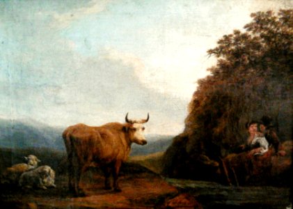 Bottenfuss Landscape with shepherds