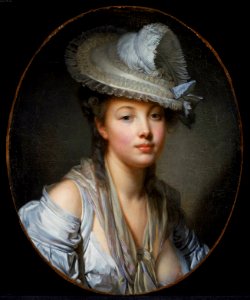 Jean-Baptiste Greuze The White Hat 2120759508