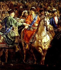 Bellotto Election of Stanislas Augustus (detail) 02