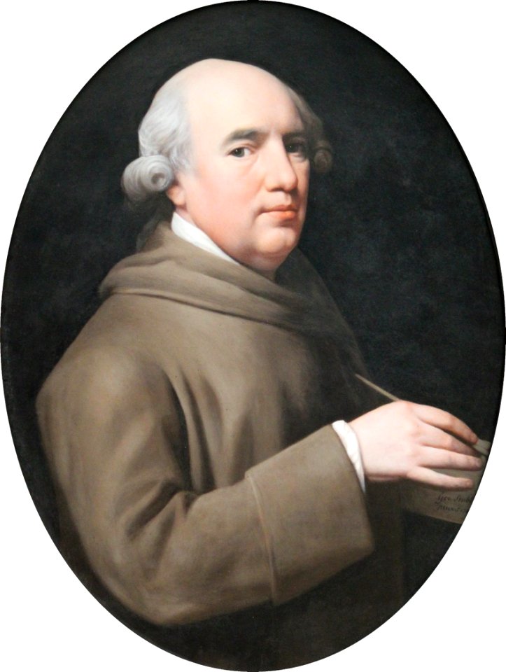 George Stubbs - self portrait