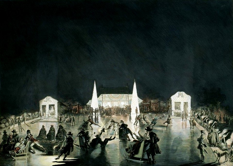 Norblin Games on the ice in Powązki