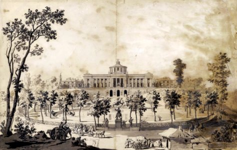 Kamsetzer New Belweder Palace in Warsaw