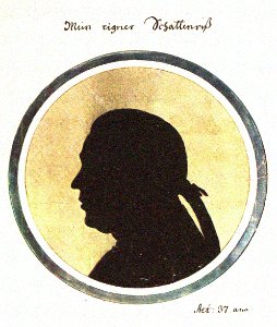 Carl Arnold Kortum Selbstbildnis 1782