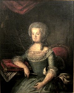 Anonymous Portrait of Infanta Maria Francisca Benedita of Portugal, Centro de Apoio Social de Runa, Portugal. Free illustration for personal and commercial use.