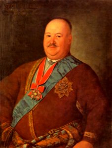 Portrait of Polish nobleman Antoni Bielski by Józef Chojnicki