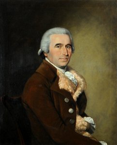 Philip Jean - Portrait of a Man in a Brown Coat and a Fleece Waistcoat