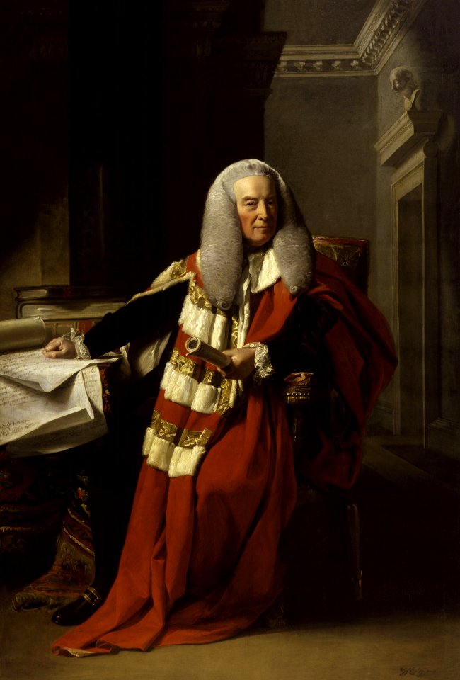 William Murray, 1st Earl of Mansfield by John Singleton Copley