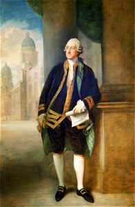 John Montagu, 4th Earl of Sandwich. Free illustration for personal and commercial use.
